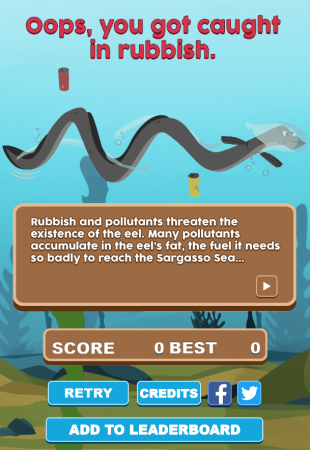 Save The Eel - Screenshot